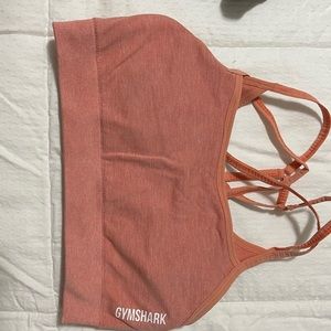 Gymshark Adapt Marle sports bra in Orange marle size medium